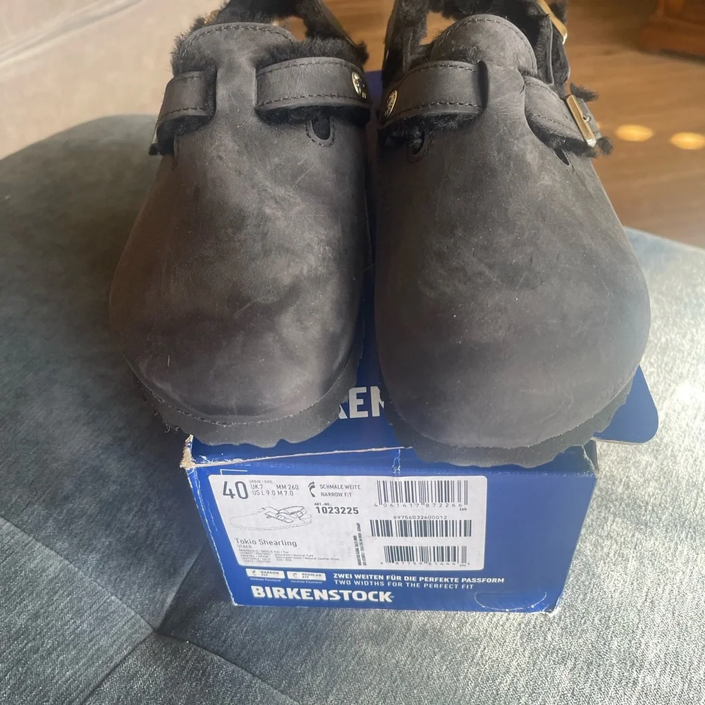 NEW Birkenstock- Tokio Shearling ladies 9-9.5 - Picture 2 of 12